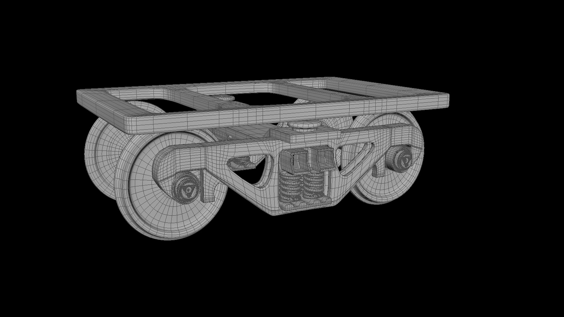 TRAIN BOGIE 3D model_1