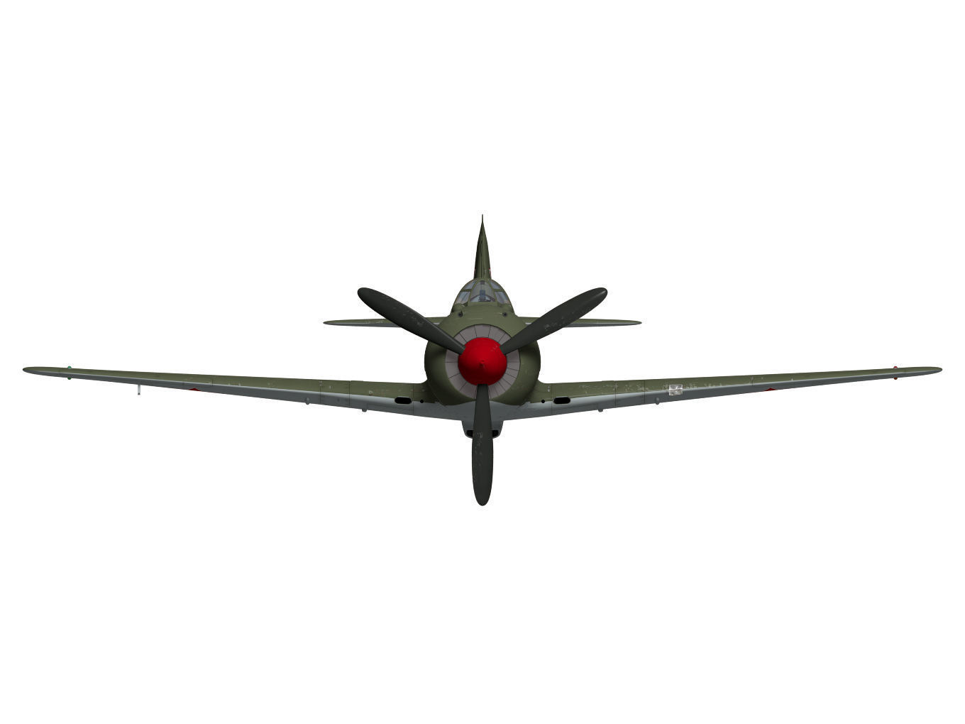 Lavochkin La-7 3D model_10
