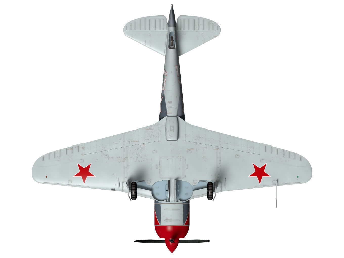 Lavochkin La-7 3D model_14