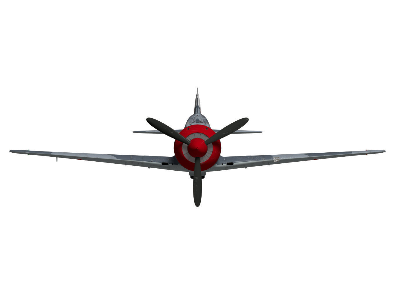 Lavochkin La-7 3D model_10