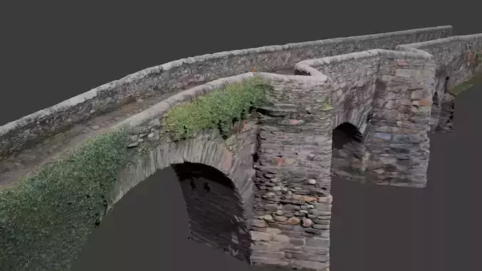 Scanning Roman Bridge 3D