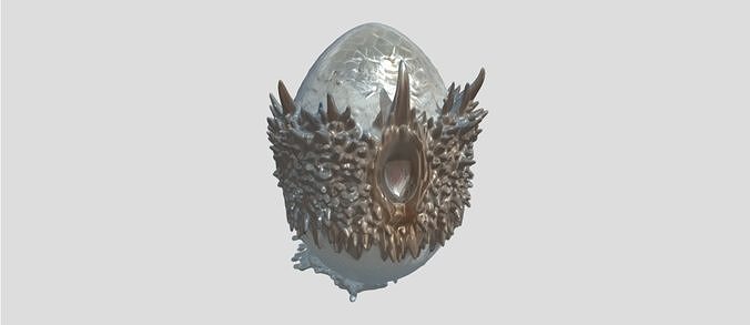 White Egg by Tripo Free low-poly 3D model
