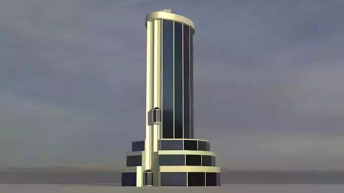 Futuristic City Building 1