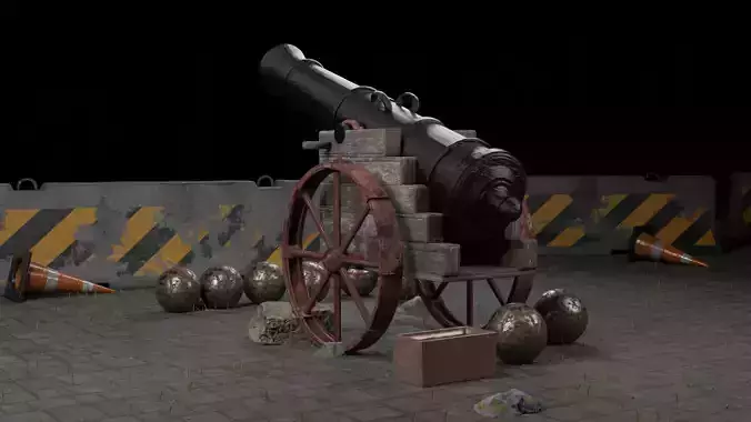 A 3D Cannon Gun