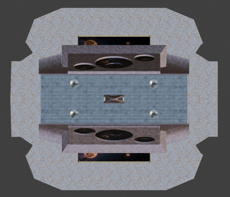 Scientific Building 111 Low-poly 3D model_12