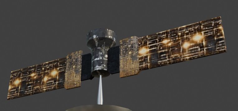 Scientific Building 111 Low-poly 3D model_11