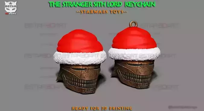 The Stranger Sith Lord keychain - Starwars Decoration 3D print model