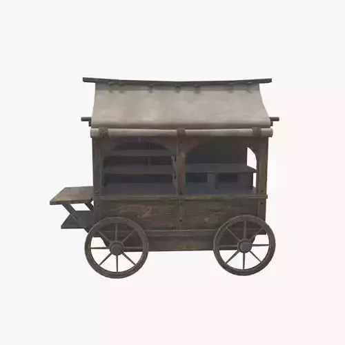 Medieval Cart V02