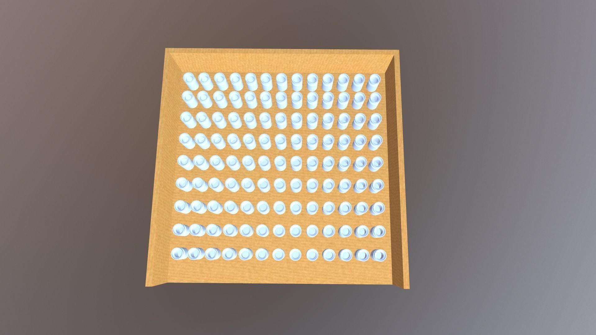 Carton and Vial Bottles Low-poly 3D model_2