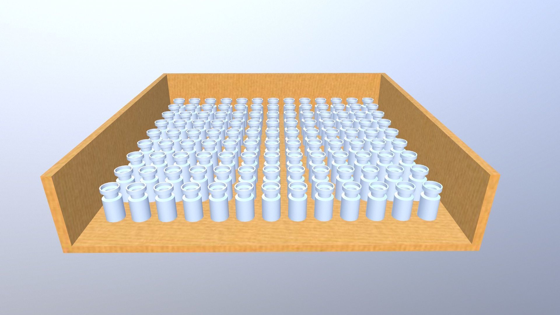 Carton and Vial Bottles Low-poly 3D model_4