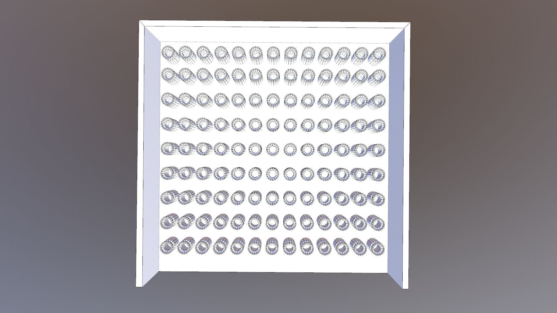 Carton and Vial Bottles Low-poly 3D model_8