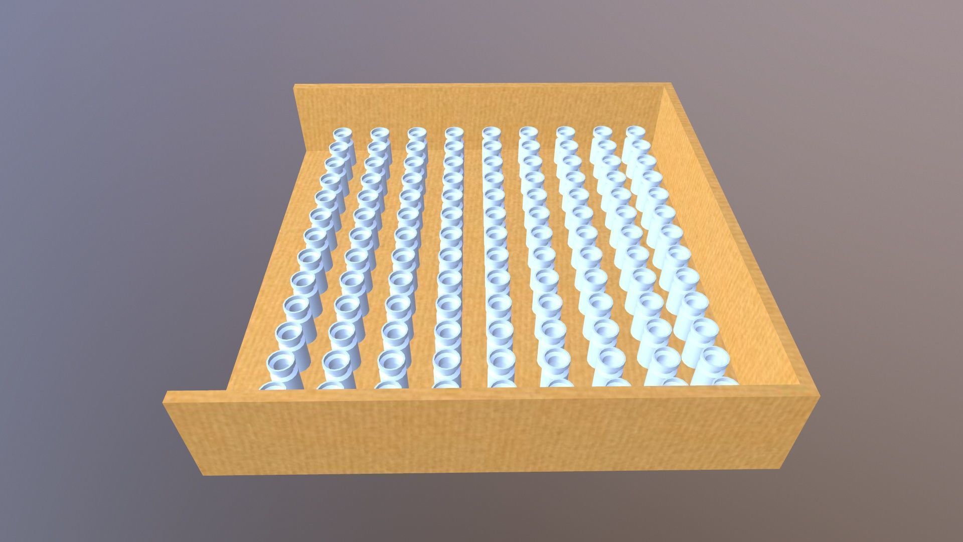 Carton and Vial Bottles Low-poly 3D model_5