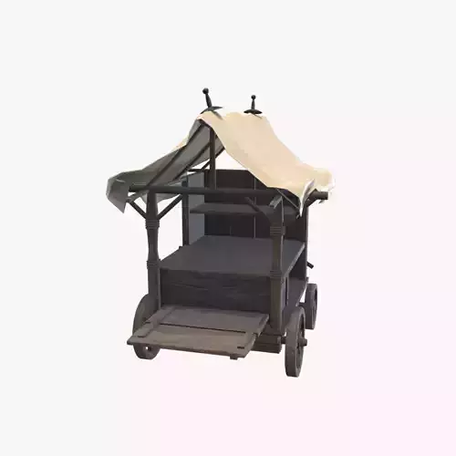 Medieval Cart V04