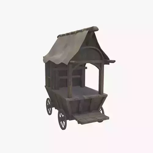Medieval Cart V05