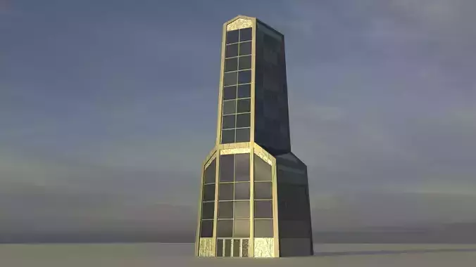 Futuristic City Building 2