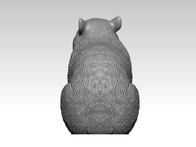Kawaii Capybara 3D print model_2