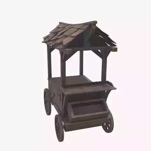 Medieval Cart V09