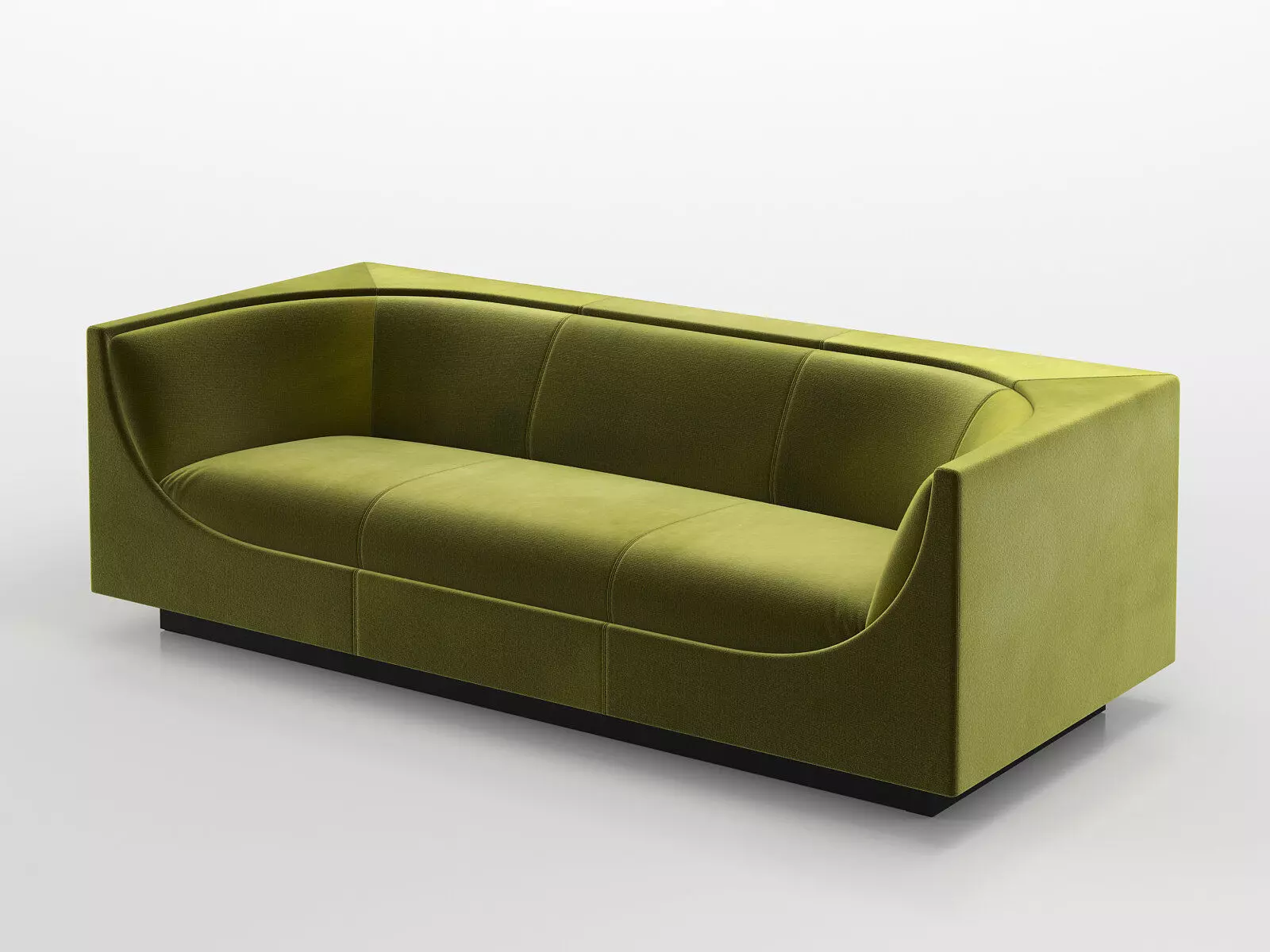 Cubo 3 Seater Sofa 3D model_0