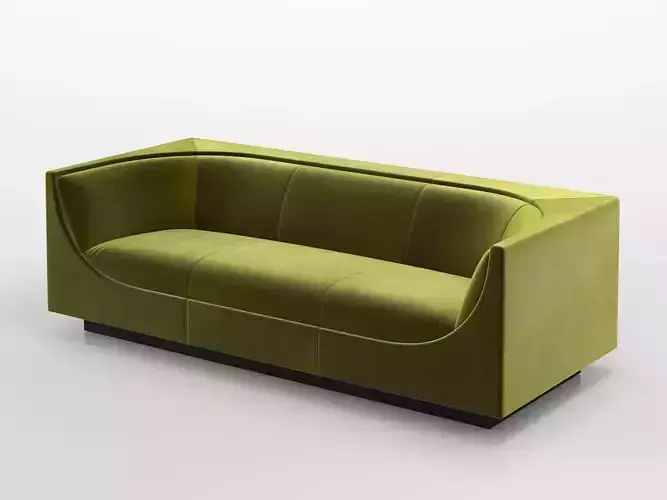 Cubo 3 Seater Sofa 3D model