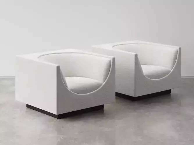 Cubo Chair 3D model