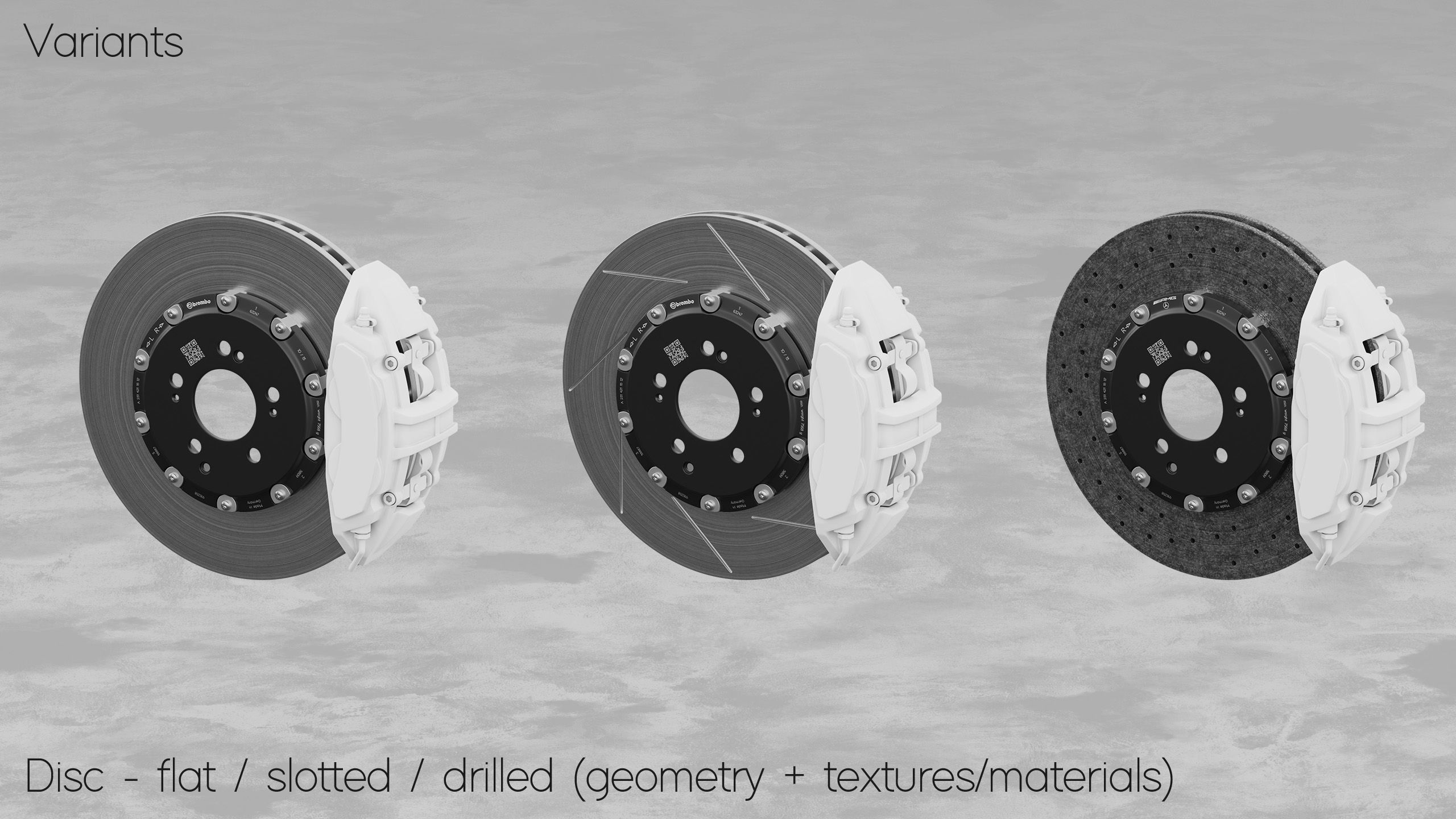 Brembo 360x32 4 Piston Brake 3D Model 3D model_2