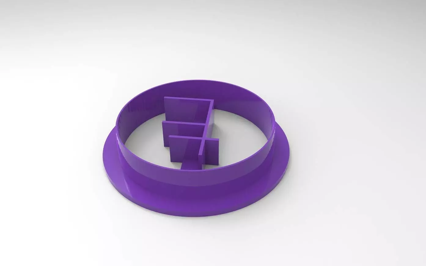 Cookie Cutter Franc Swiss 3D print model