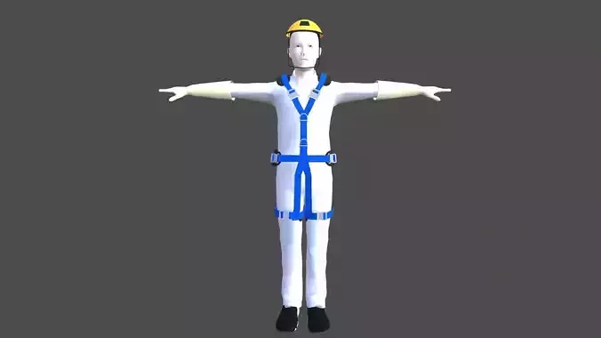 Safety Harness and Helmet