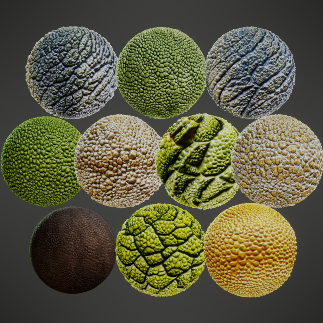 Dinosaur Skin Textures Bundle Texture_7