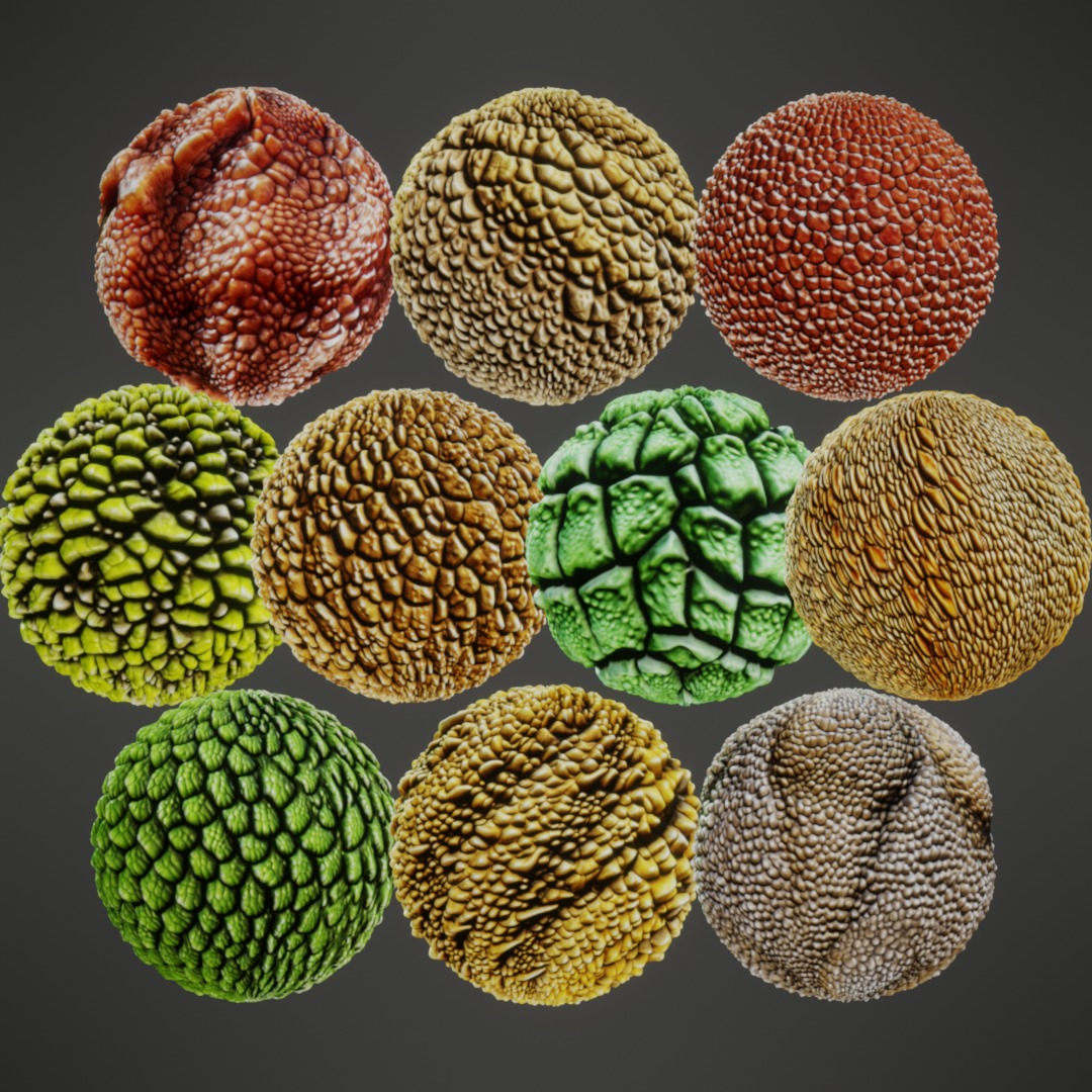 Dinosaur Skin Textures Bundle Texture_2