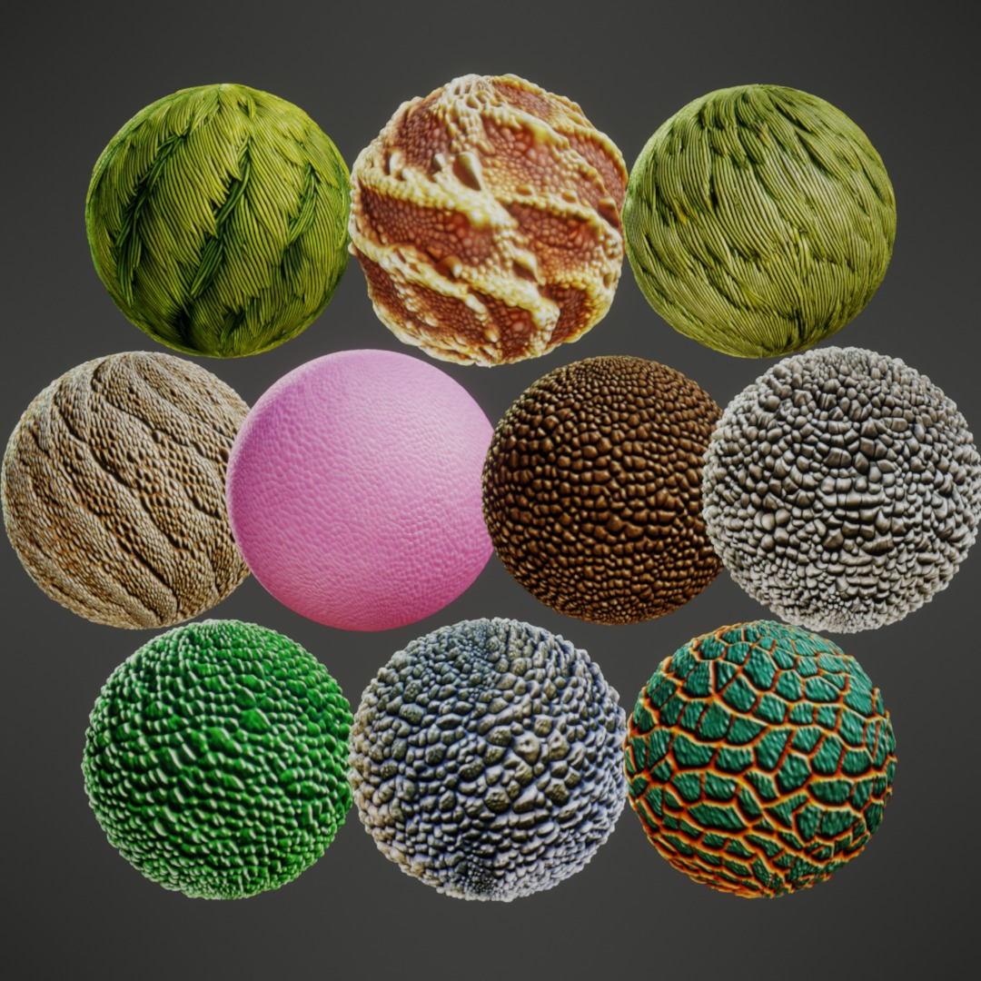 Dinosaur Skin Textures Bundle Texture_6