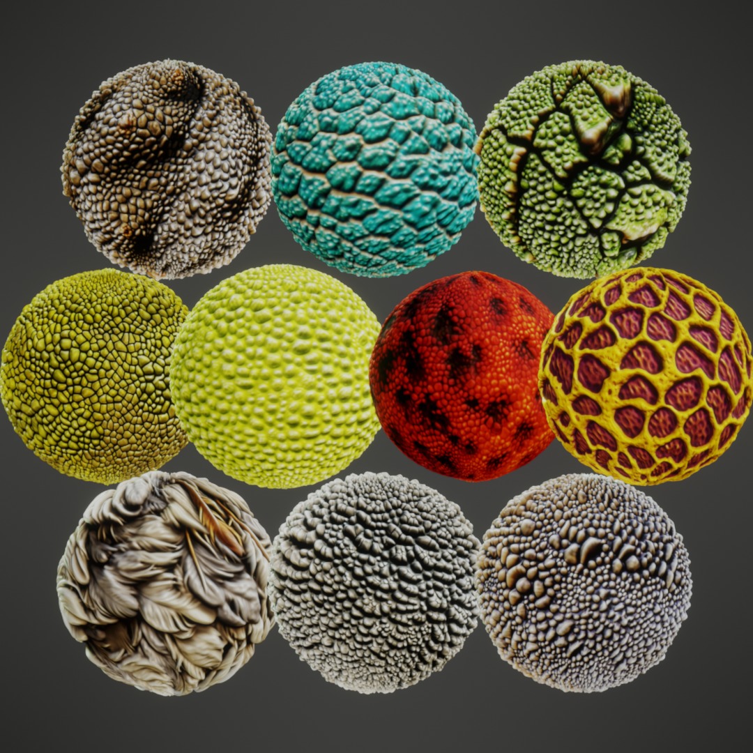 Dinosaur Skin Textures Bundle Texture_9