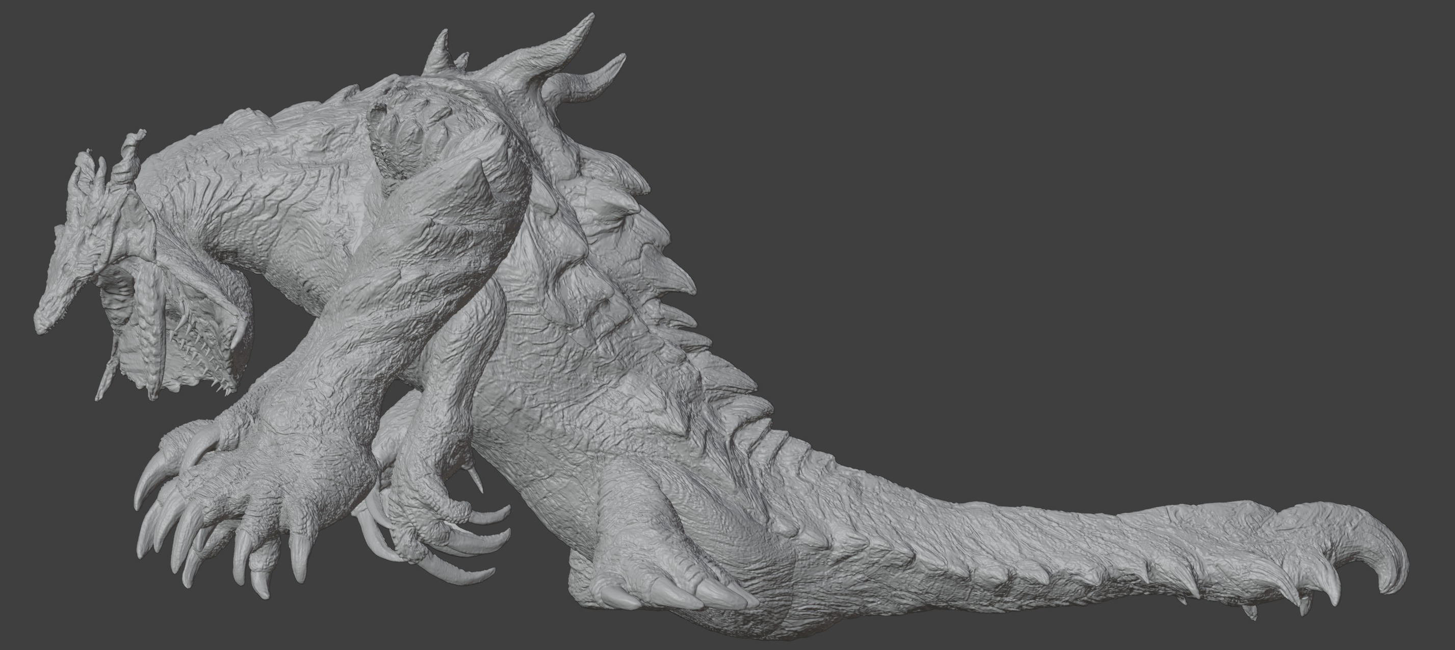 Gaismagorm - Monster Hunter Rise 3D print model_1