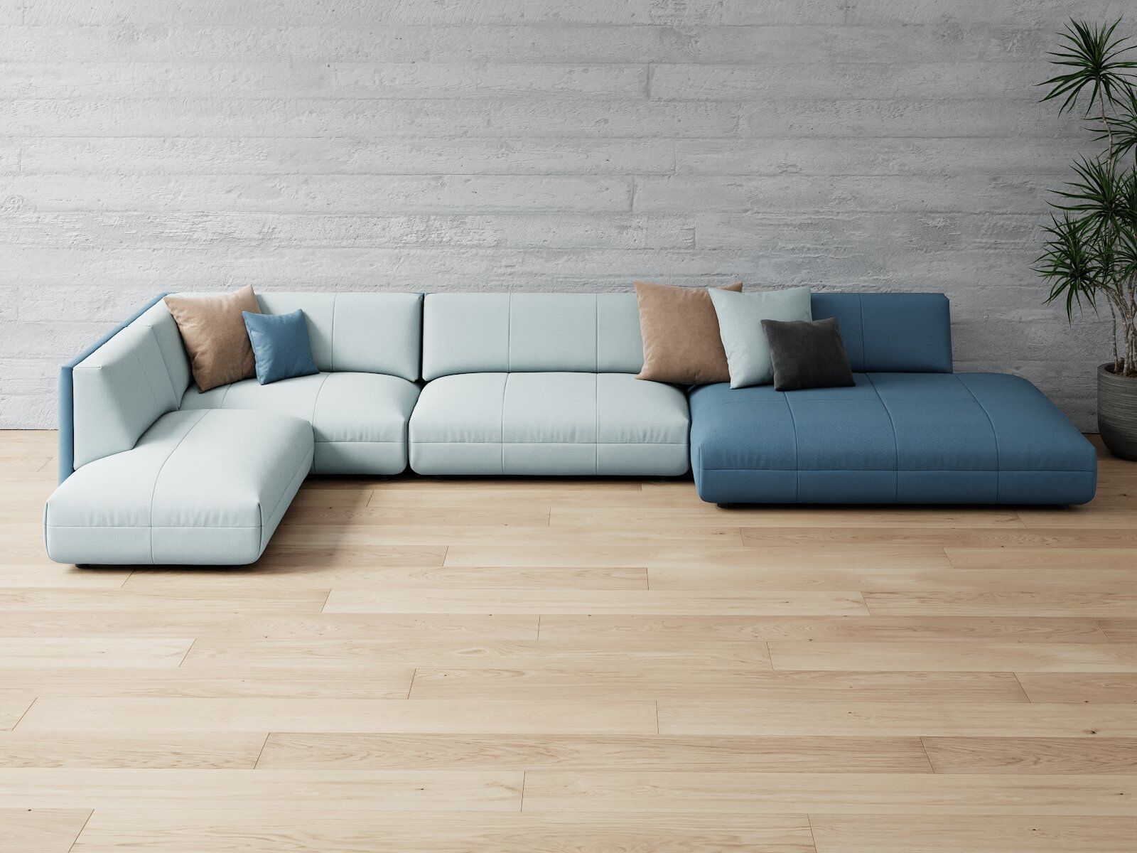DS 1030 Sofa C03 3D model_2