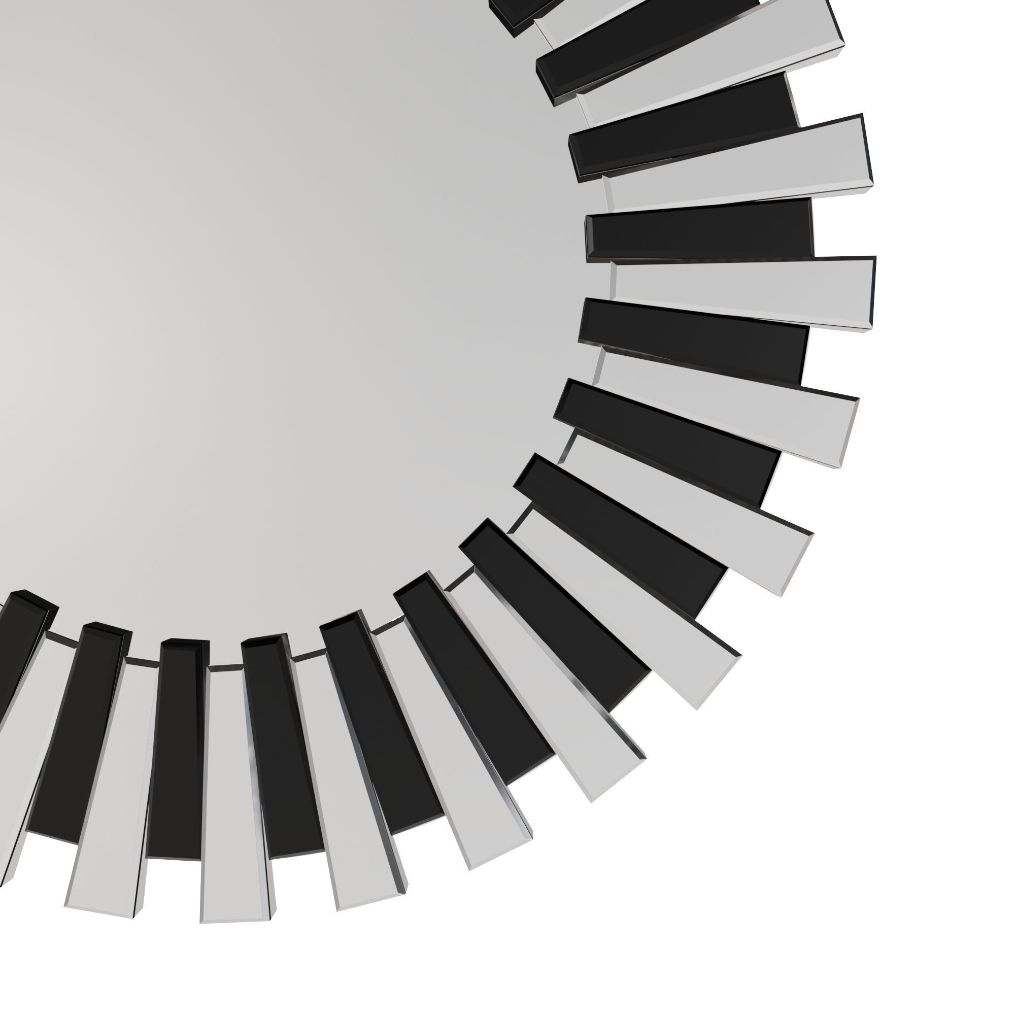 Mystery Navado Mirror Art 3D model_4