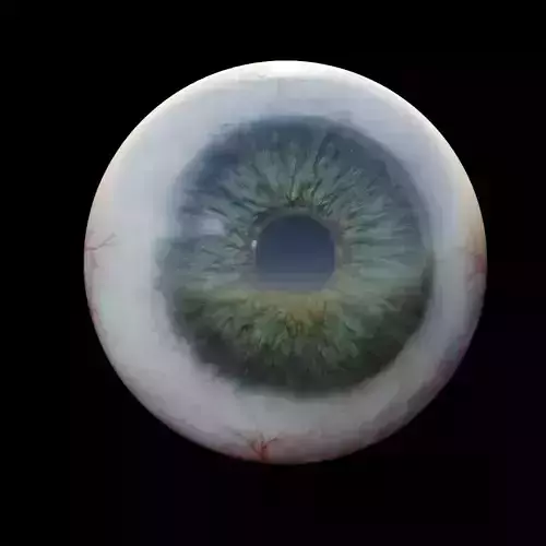 Big and realistic Eye made in Blender