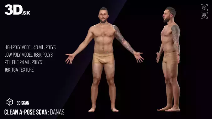 Clean A Pose Scan Danas Underwear