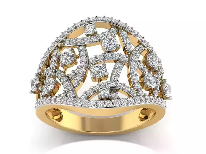 Women Ring  Render 3dm STL OBJ FBX Details