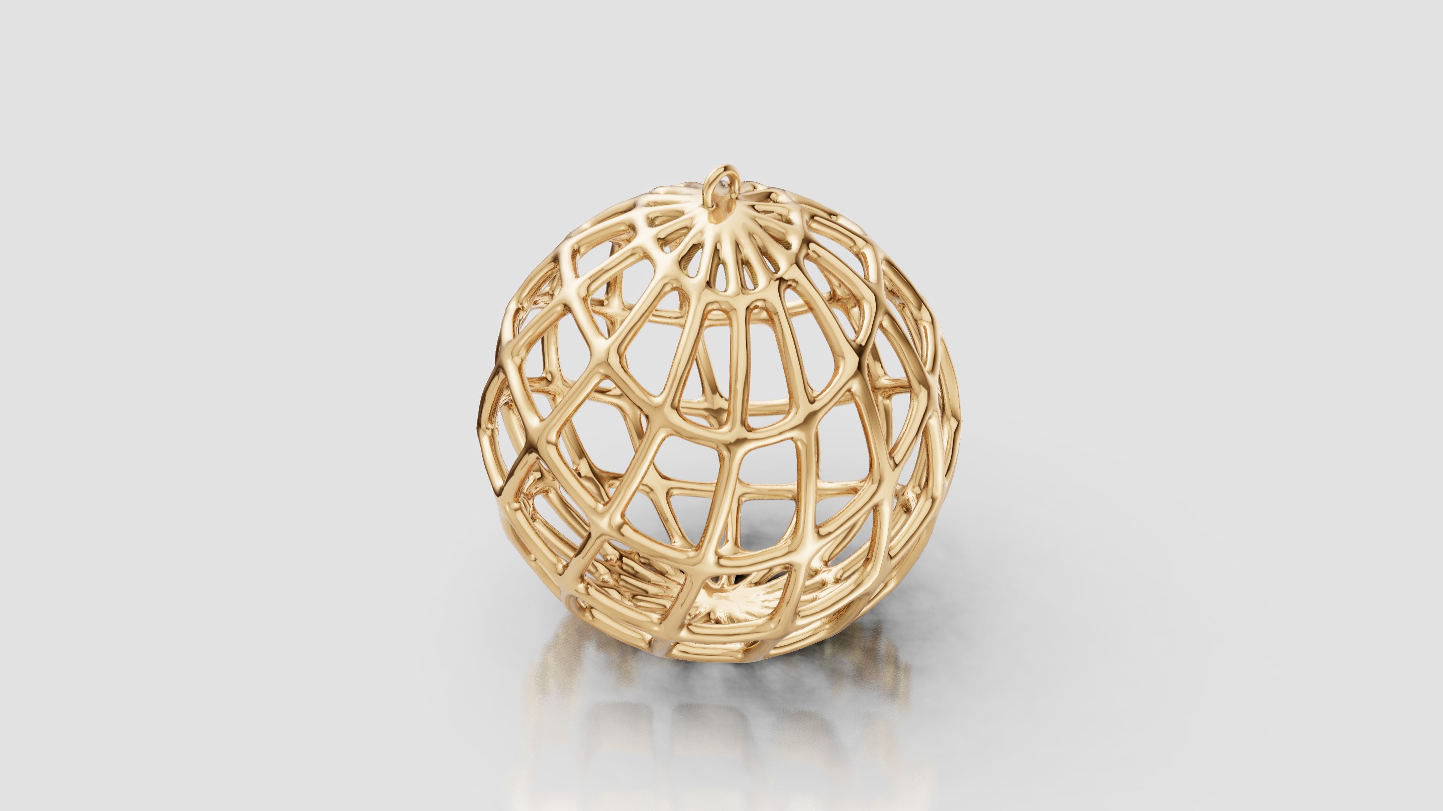 Christmas Ornament Ball 3D print model_4