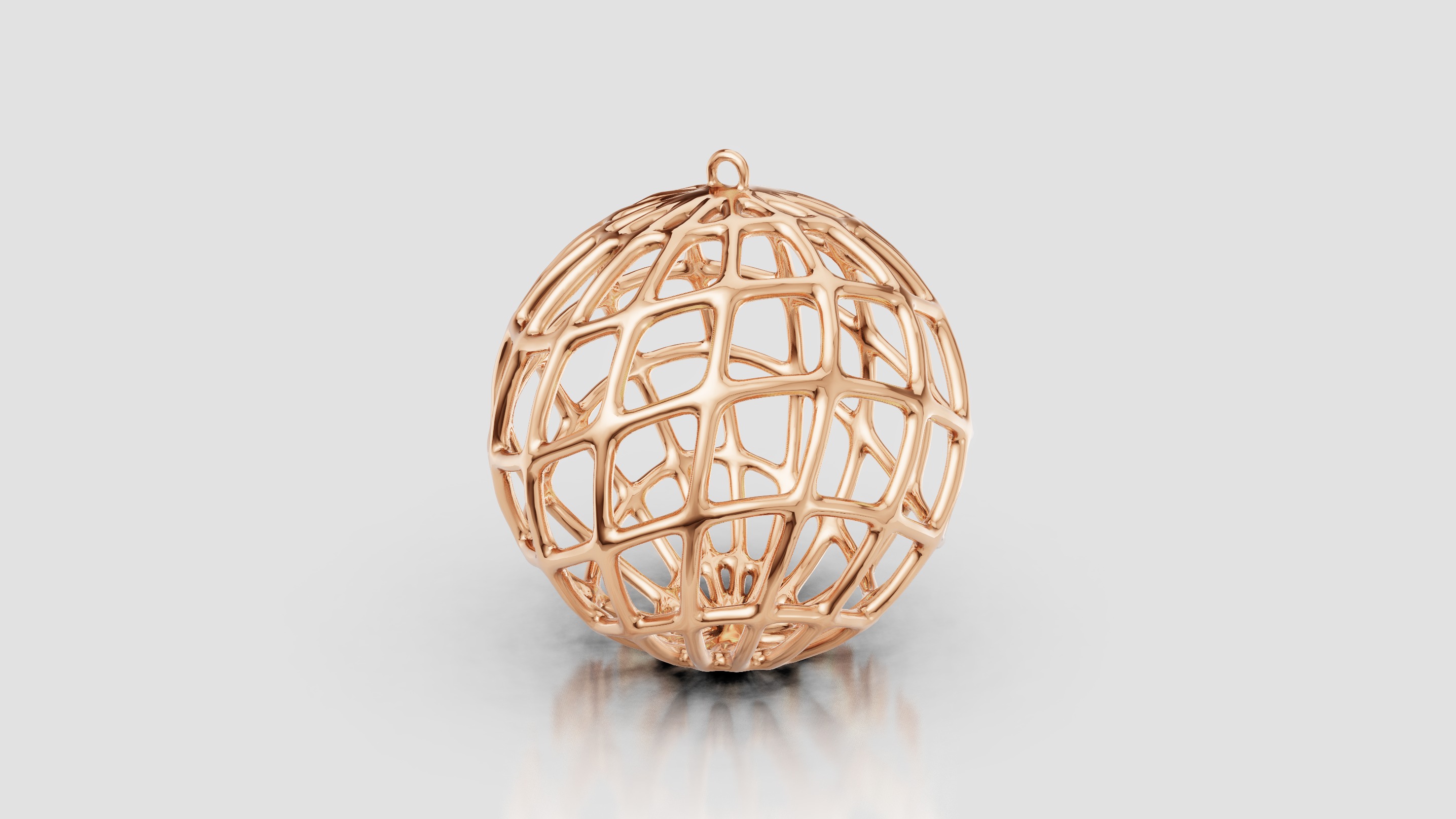 Christmas Ornament Ball 3D print model_9