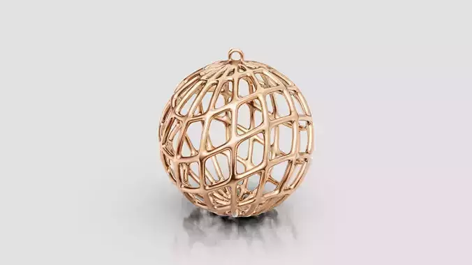 Christmas Ornament Ball 3D print model