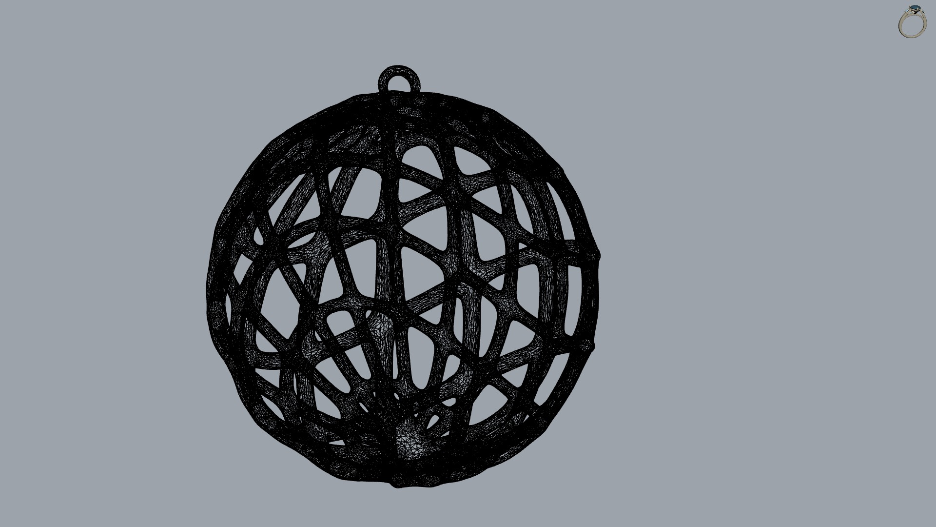 Christmas Ornament Ball 3D print model_7
