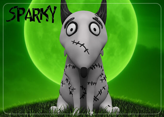 Sparky Character Model - Frankenweenie 3D print model