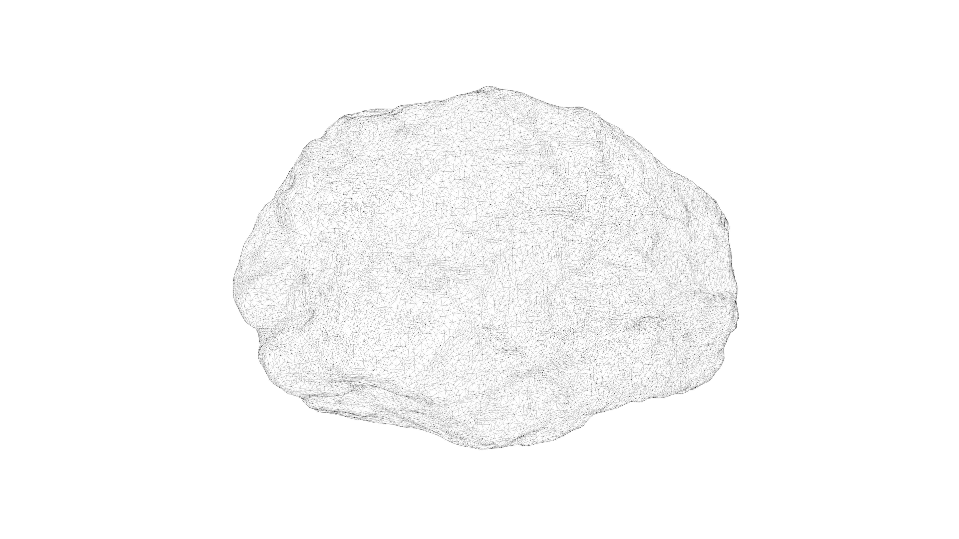 Photorealistic 3D scan of rock stone Low-poly 3D model_23