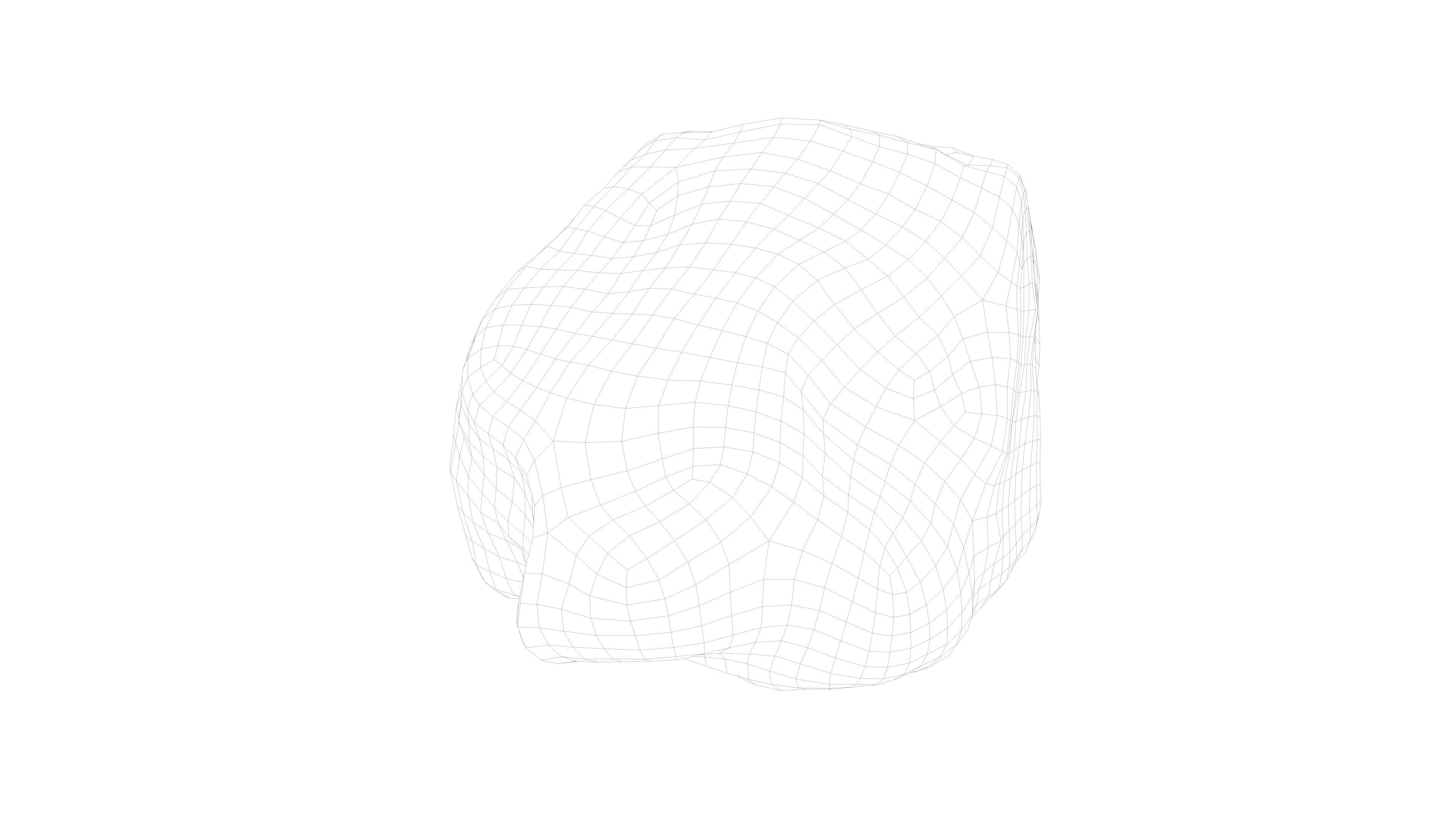 Photorealistic 3D scan of rock stone Low-poly 3D model_14