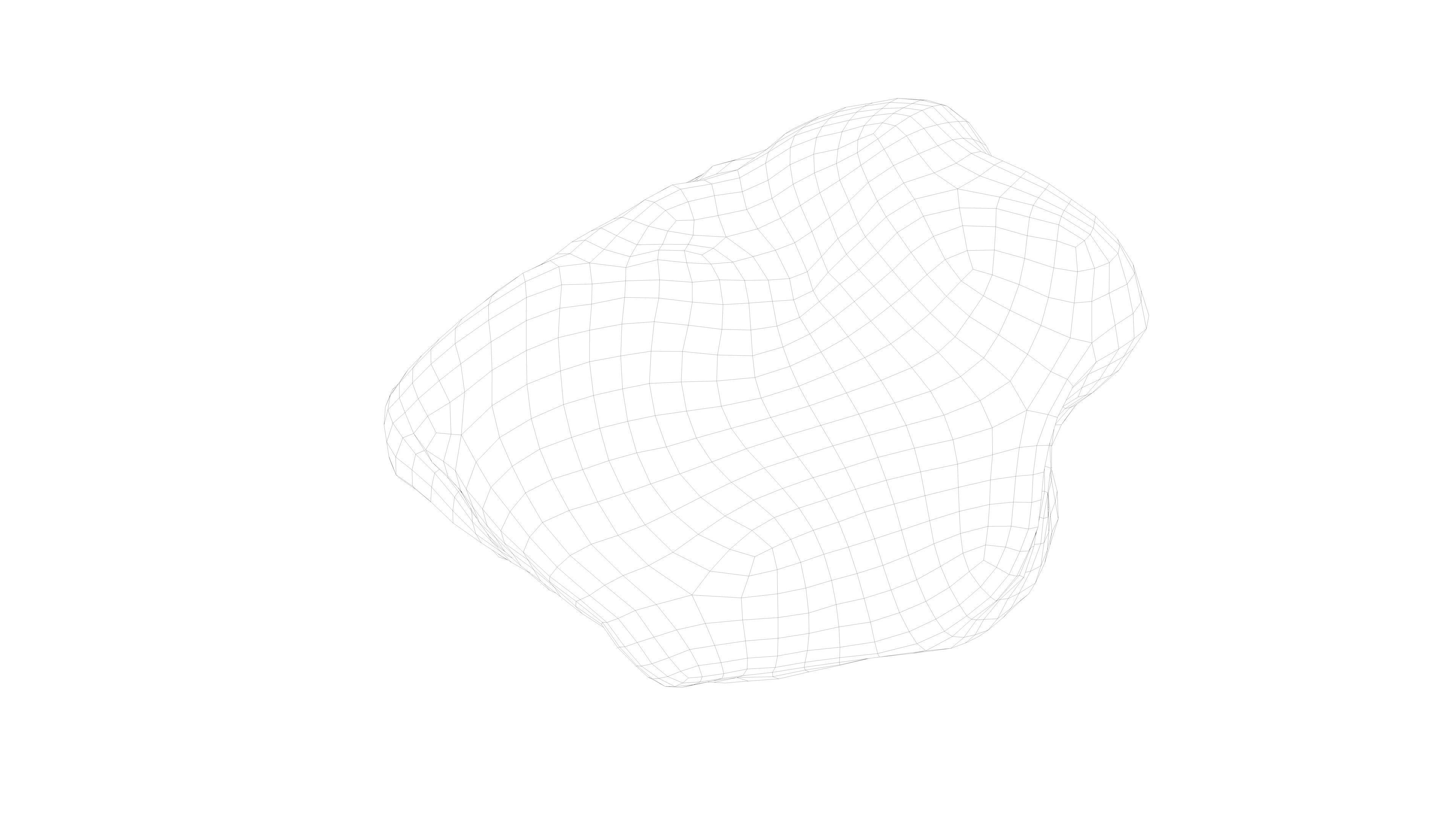 Photorealistic 3D scan of rock stone Low-poly 3D model_19