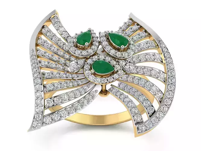 Women Ring  Render 3dm STL OBJ FBX Details