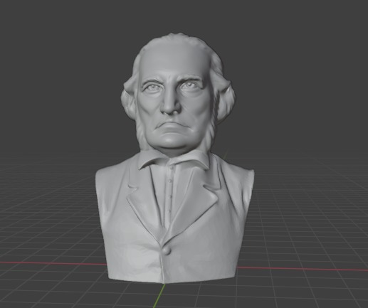 John James Audubon 3D print model_20