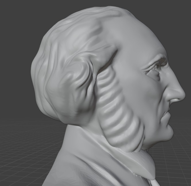 John James Audubon 3D print model_19