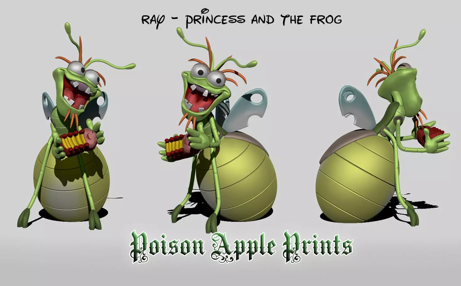 RAY - PRINCESS AND THE FROG 3D print model_0
