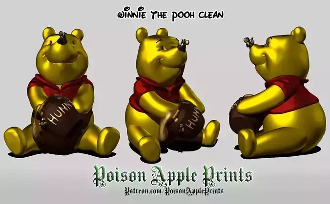WINNIE THE POOH 3D print model